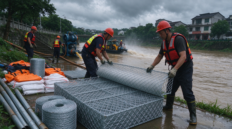 Ngwaahịa Mgbochi Iju Mmiri nke Changshu Jianghe na-ebuga Gabion & Ngwa Mesh Galvanized maka Ọrụ Nkwado Mgbapu Mberede Mberede nke Mongolia. Ngwaahịa Mgbochi Iju Mmiri nke Changshu Jianghe na-ebuga Gabion & Ngwa Mesh Galvanized maka Ọrụ Nkwado Mgbapu Mberede Mberede nke Mongolia.